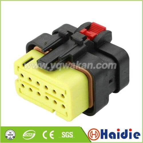 1sets 12pin automotive wiring harness housing plug plastic waterproof connector 776533-3