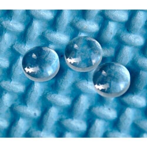 3pcs Aspherical Glass Lens for 400nm-470nm Blue Laser Diode Module Dia 8mm/ Focus 4mm