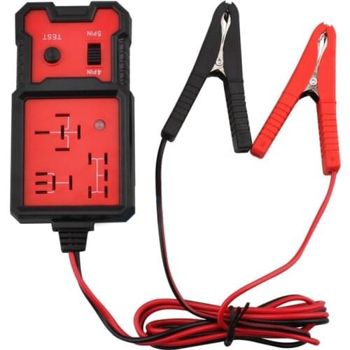 Car Relay Tester Universal 12V Electronic Automotive Relay Tester Car Battery Checker Relay Analyzer