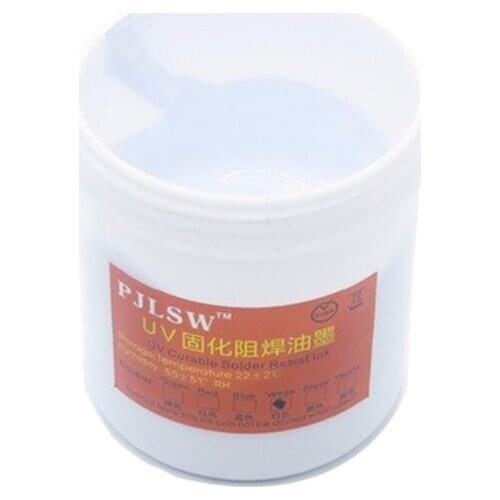 White PCB UV Curing Solder Mask Ink, Super PCB UV Photo Ink, Solder Mask UV Ink
