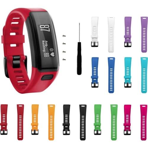 Bracelet Band For Garmin Vivosmart HR Smart Wristbands Silicone Watch Strap For Garmin Vivosmart HR Sports Wrist Strap Correa