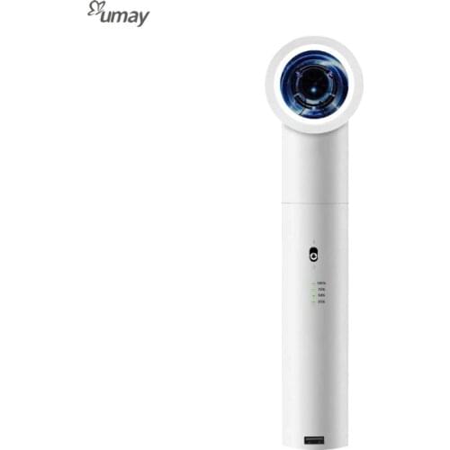 Hair dryer with hot wind cold wind rechargeable wireless blow dryer lightweight assembled blower outdoor painting camping travel