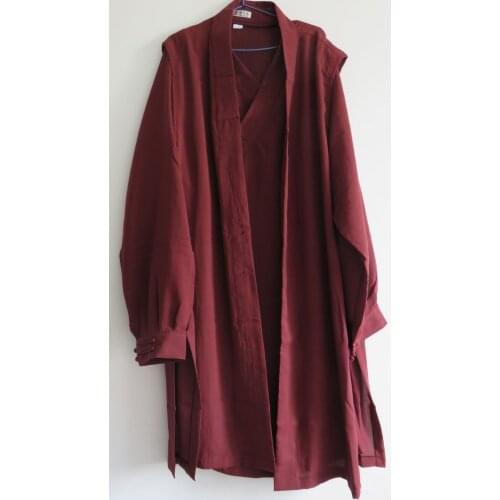 22color 3pcs/set CUSTOMIZE high-grade Linen kung fu suits taoism Wudang tai chi uniform martial arts clothing sets taoism robe