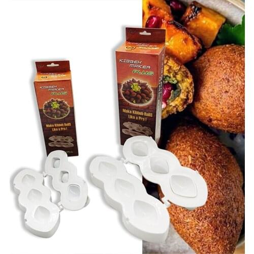 Meatball Maker Manual Meatloaf Mold Maker Kitchen Tools Stuffed Meatball Apparatus Minced Meat Processor Roll Cake Dessert Decor