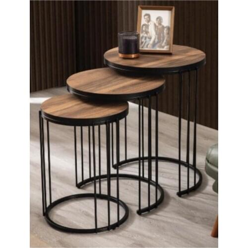 Roman Walnut Veneer Mdf 3 ^ Zigon of coffee table coffee tables table basse furniture living room table