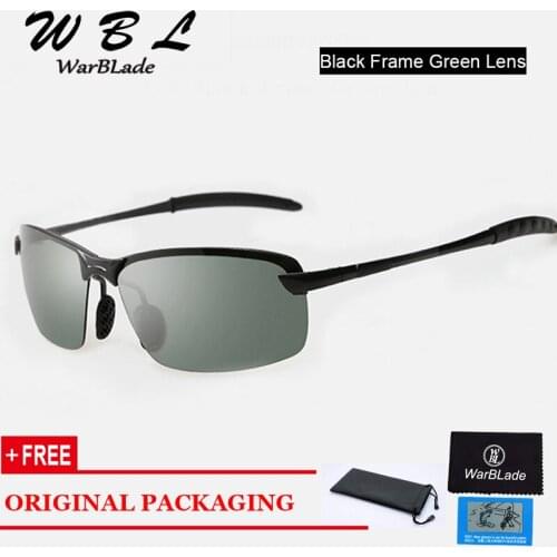 WarBLade Aluminum Polarized Sunglasses Men Brand Sports Sun Glasses Male Driving Mirror Eyewear 2019 New