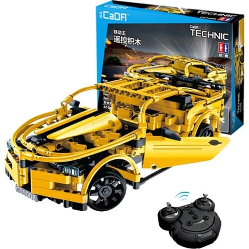 Technic Series RC Car Model Remote Control Racing Car Electric Building Blocks Bricks Toys For Children Gift