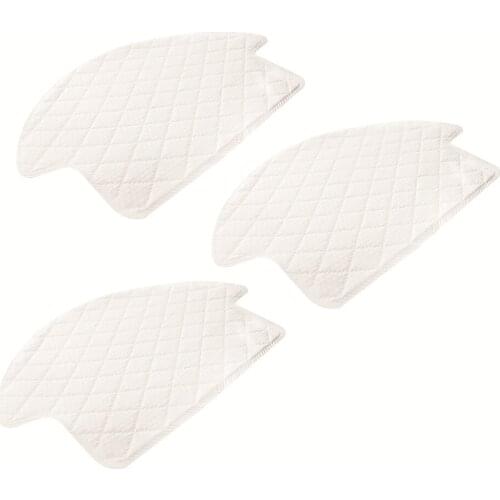 3PCS Mop Pads Disposable Mop Cloth Cleaning Replacement for ECOVACS OZMO900 DJ35 DN33 DN55 Vacuum Cleaner Accessories