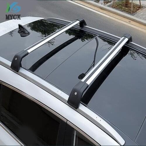 2016 Aluminium Alloy Car Roof Rack Cross Bar Travel Refitting Luggage Hold For Kia Sportage KX5 2016 2017
