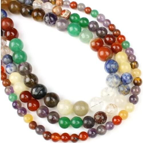 Natural Stone Red Brecciated Jaspers Round Beads 15" Strand 6 8 10mm Pick Size for Jewelry Making Natural Stone Mixed Wear Beads