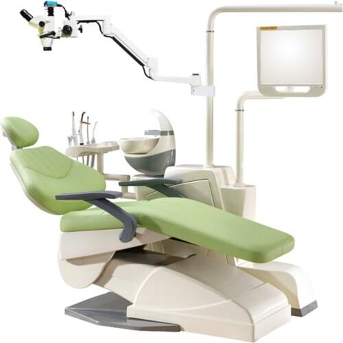 Optional Dental Equipment Microscope with Camera for Dental Chair Unit