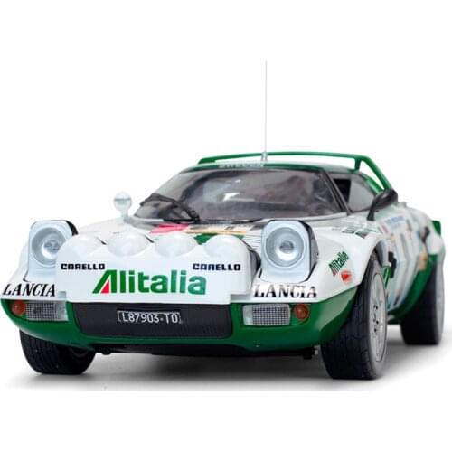 1/18 Simulation Alloy Rally Car 1975 Collection Decoration Gift