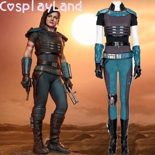 Wars Mandalorian Cara Dune Cosplay Costumes Women Uniform Outfit Halloween Carnival Party Suit Quality