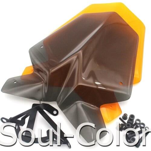 Motorcycle Sports Windshield Double Bubble WindScreen Visor Viser Fits For Duke 790 2018-2019 Duke790 18 19