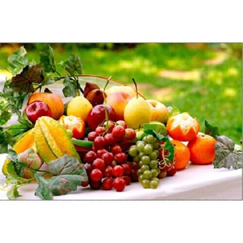 2016 NEW Fruit cross stitch embroidered diamond needlework stitch stick a diamond SQUARE Diamond Embroidery A303B