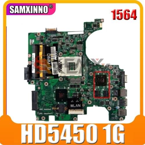 Original Laptop motherboard For DELL Inspiron 1564 HD5450 Mainboard CN-06T28N 06T28N DA0UM3MB8E0 06T28N HM55 216-0774009 1G