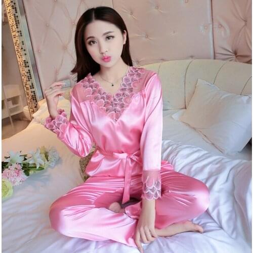 Женские пижамы с длинным рукавом Pearl Diary China At AliExpress