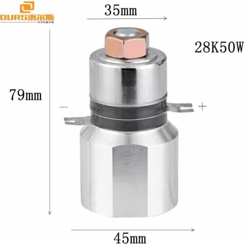 28khz 50W / 60W / 100W / 120W Ultrasonic Transducer Ultrasonic Transducer Ultrasonic Transducer