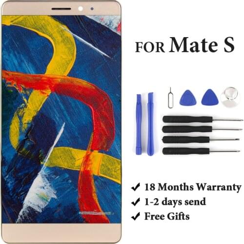 Phone Repair Spare Parts For Mate S LCD Touch Screen Panel CRR-UL00 CRRUL20 CRR-L09 CRR-TL00 Display Digitizer Assembly