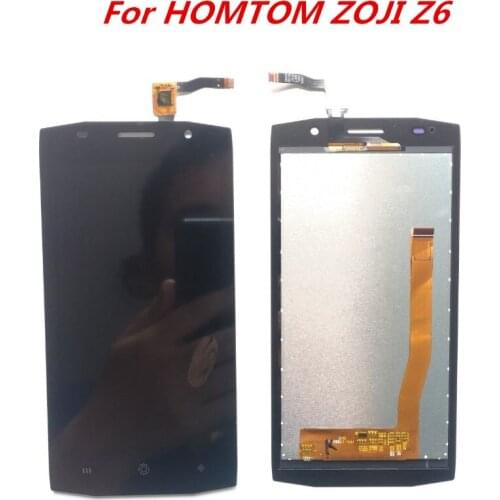 4.7 inch Original For HOMTOM ZOJI Z6 LCD Display+Touch Screen 100% Tested Screen Digitizer Assembly Replacement