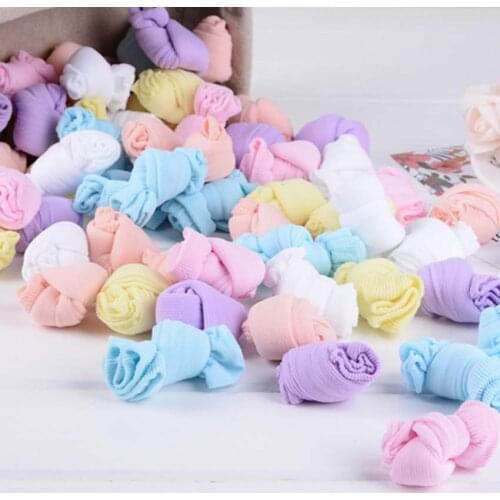 10 Pairs Boys Girls Socks for Children Kids Mesh Style Baby Socks with Trendy Elastic Boys Summer Socks New Arrival Wholesale