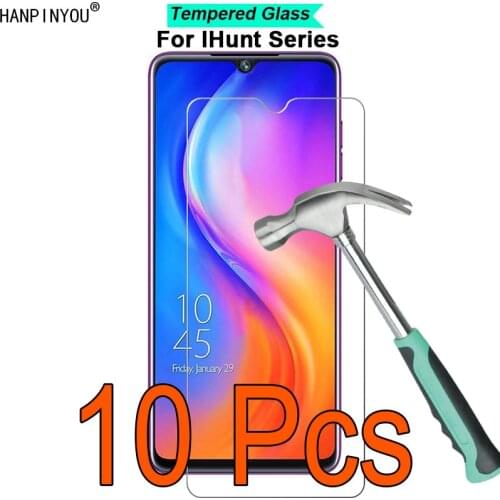 10 Pcs/Lot For IHunt Alien X Pro / S20 Plus Apex / Titan P4000 2021 9H 2.5D Toughened Tempered Glass Film Screen Protector Guard