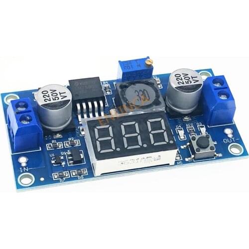 3pcs LM2596 2596S LED Voltmeter ADJ DC - DC Step-down Step Down Adjustable Power Supply Module With Digital Display For Arduin