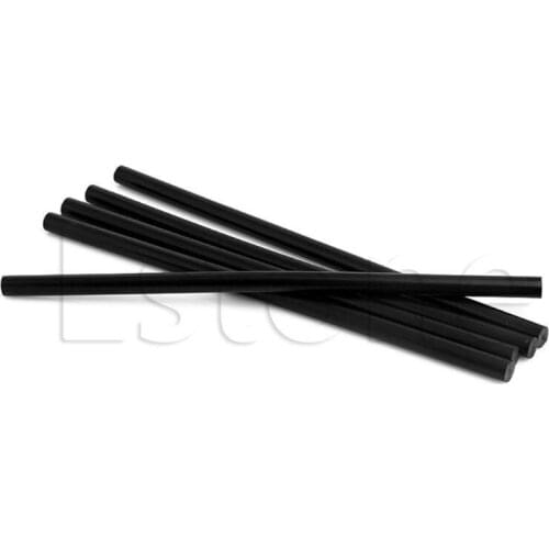 5 Pcs 7mm Mini Glue Sticks For Hot Melt Gun General Purpose Black Adhesive
