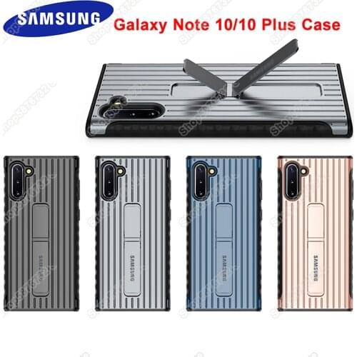 Samsung Galaxy Note 10 Plus 10+ Standing Phone Case Ultimate Protective Cover For Galaxy note 10 Plus 10+ Tough Stand Armor Case
