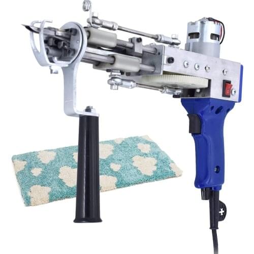 Electric Carpet Tufting Gun, Cut Pile Rug Tufting Gun Loop Pile Carpet Tufting Gun High-Speed Weaving of Carpets Cut pile