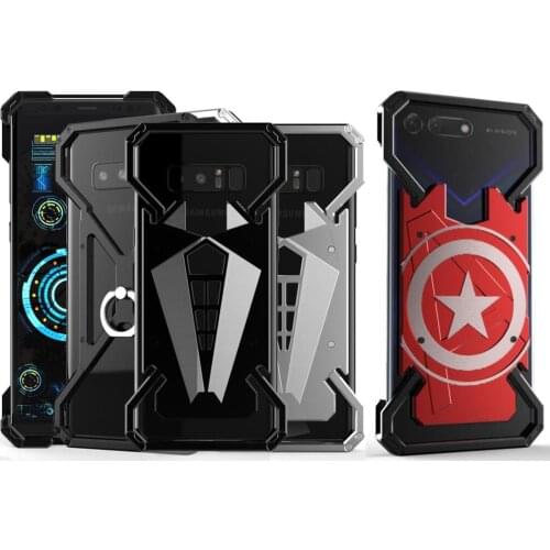 Super Hero Metal Case For Huawei Honor V30 Pro V20 V10 V9 Play Case Cover Ring Phone Shell Skin Bag