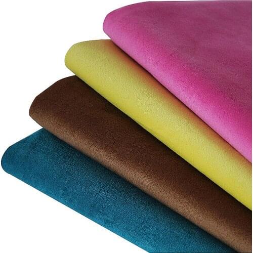 New sofa fabric multicolor super soft flannel soft bag dining chair tablecloth cushion sofa cover handmade diy fabric sewing