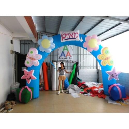 2016 new desgin Inflatable Butterfly Arch Forchildrens park