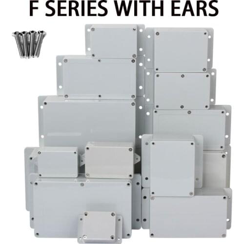 Plastic waterproof box dwaterproof water enclosure electronic project instrument box design electric junction box outdoor housin