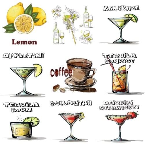 Iron on Transfer for Clothing Thermoadhesive Patches Stickers Diy Combination Pvc Patch Letter Appliques Heat Transfer Paper J