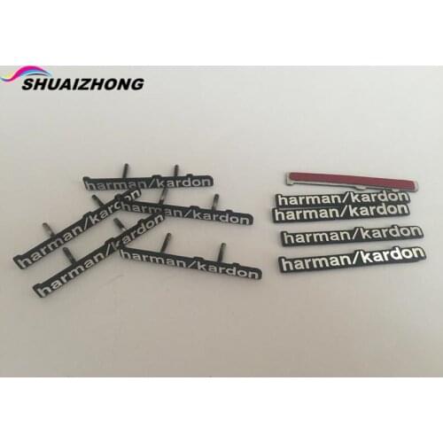 2pcs 5pcs 10pcs for harman/kardon car Speaker audio Speaker Badge stereo Emblem sticker stying