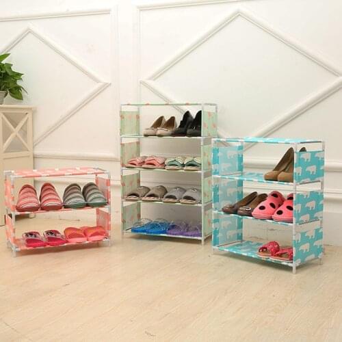 3/4/5 Tiers Shoe Rack Storage Organizer Hallway Shoe holder Organizers Shoe Cabinet Shelf organizador de zapatos