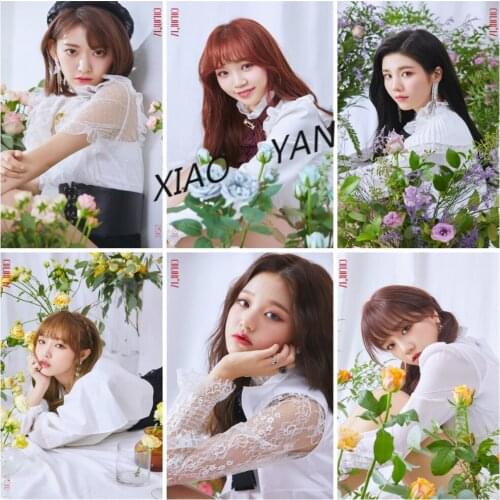 5D Diamond Embroidery Kpop IZONE IZONE COLOR DIY Diamond Painting Diamond Mosaic Cross Stitch Kits Home Decor