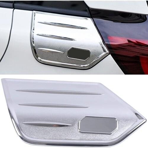 Car Styling 1PCS ABS Chrome Oil Fuel Gas Tank Cap Cover Pad Sticker Cover Trim for Honda Fit Jazz GR 2020 2021 Accessories