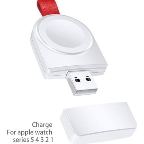USB Portable Wireless Charger For Apple Watch band 44mm 40mm 42mm 38mm Magnetic Charge Pad for iWatch charger Station Series 5 4
