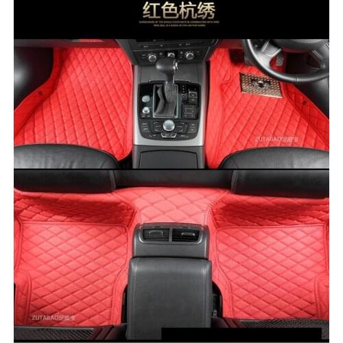 No Odor Right Steering Wheel RHD Right Hand Drive Waterproof Non Slip Carpets Car Floor Mats for Nissan QASHQAI X-TRAIL SUNNY