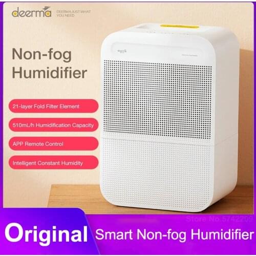 Deerma DEM-CT500 Smart Non-fog Humidifier 510mL/h 6 Gear Adjustment Intelligent Constant Evaporative Humidity Mijia APP Control