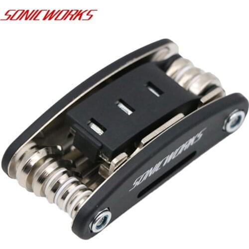 15 in 1 Bicycle Repair Tools Sets Wrench Allen Key Multi Bike Tool Portable Hex Spoke Screwdriver Cycling Maintain Tools SW0016