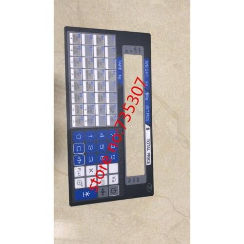 New original Keyboard film for digi sm-500B SM-500 V2 MK4 scale retail scale / sm500B sm500 V2 MK4 overlays (English Version)