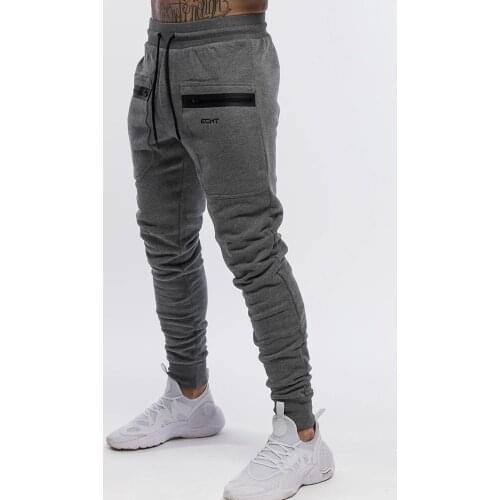 2020 Fashion new style autumn fitness exercise pants outdoor training breathable comfortable slim small leg pants solid trousers