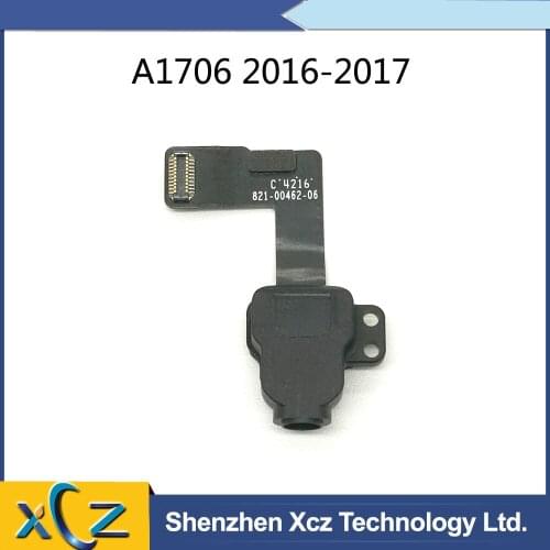 New A1706 Audio Headphone Jack Flex Cable 821-00462 For MacBook Pro Retina 13" A1706 2016 2017 Year