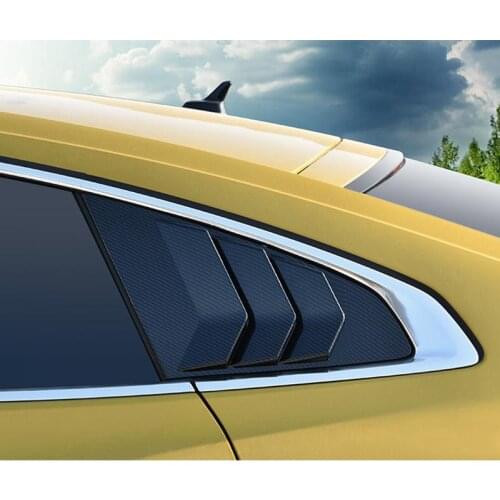 Applicable To For Volkswagen Passat CC Body Side Louver Vent Carbon Surface Spoiler Decorative Accessories Grille 2019-21