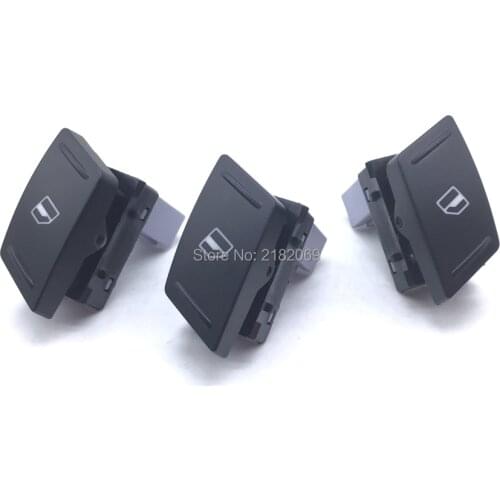For SKODA Octavia MK2 II 1Z Yeti 2003 - 2014 Right Driver Single Electric Power Window Switch Button 1Z0 959 856,1Z0 959 855