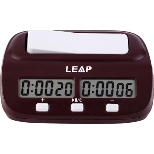 1PC Professional Chess Clock Compact Digital Watch Count Up Down Timer Electronic Clock Timer Specialty Clock