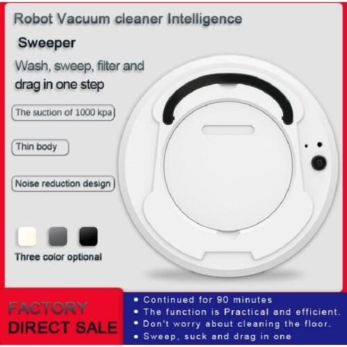 Robot Cleaning Sweeper Smart Vacuum Cleaner Obstacle-avoiding Household Mopping Dust Collector Hair Removal Robot Aspirador